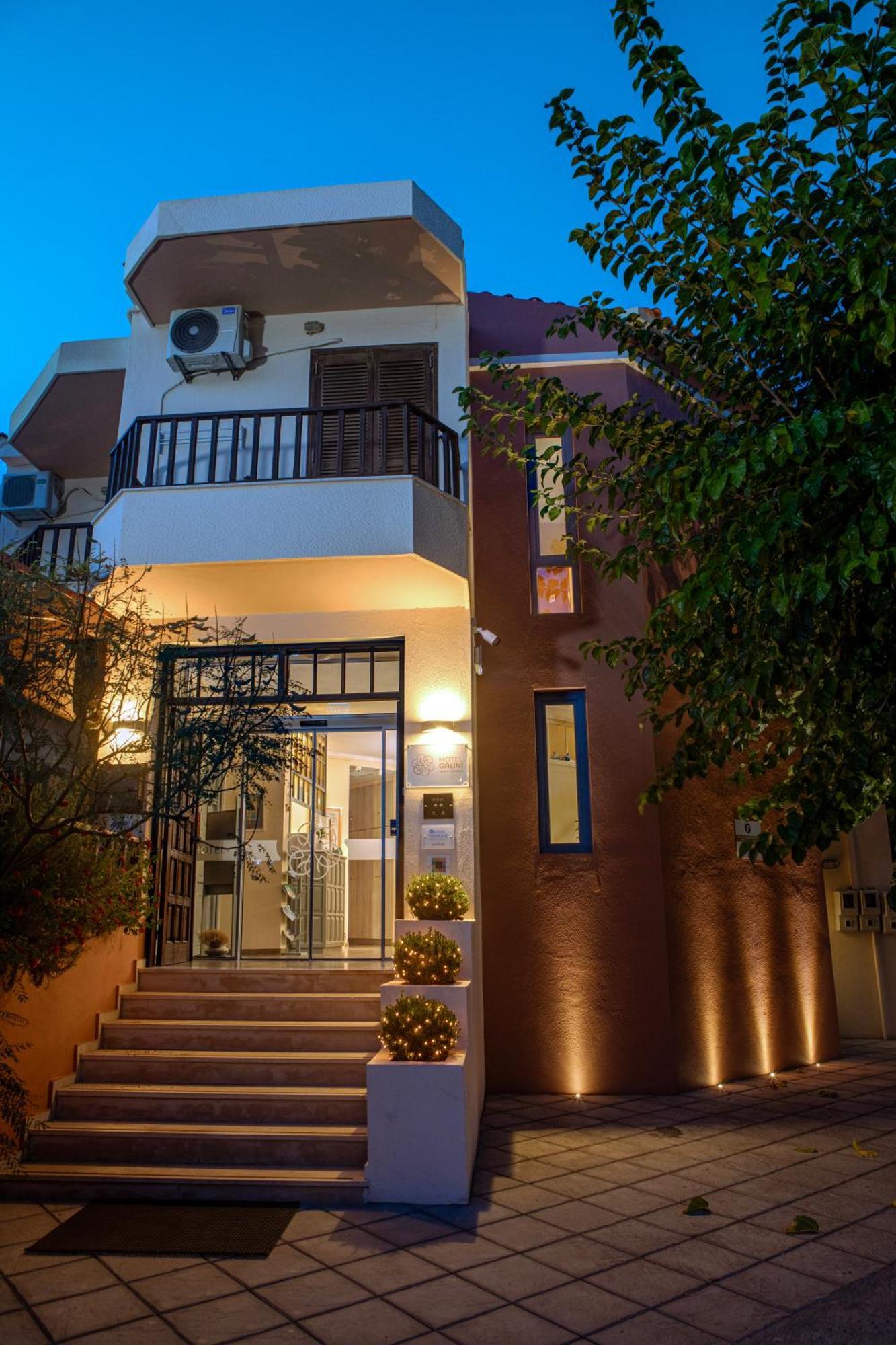 Galini Hotel Skala Eresou Luaran gambar