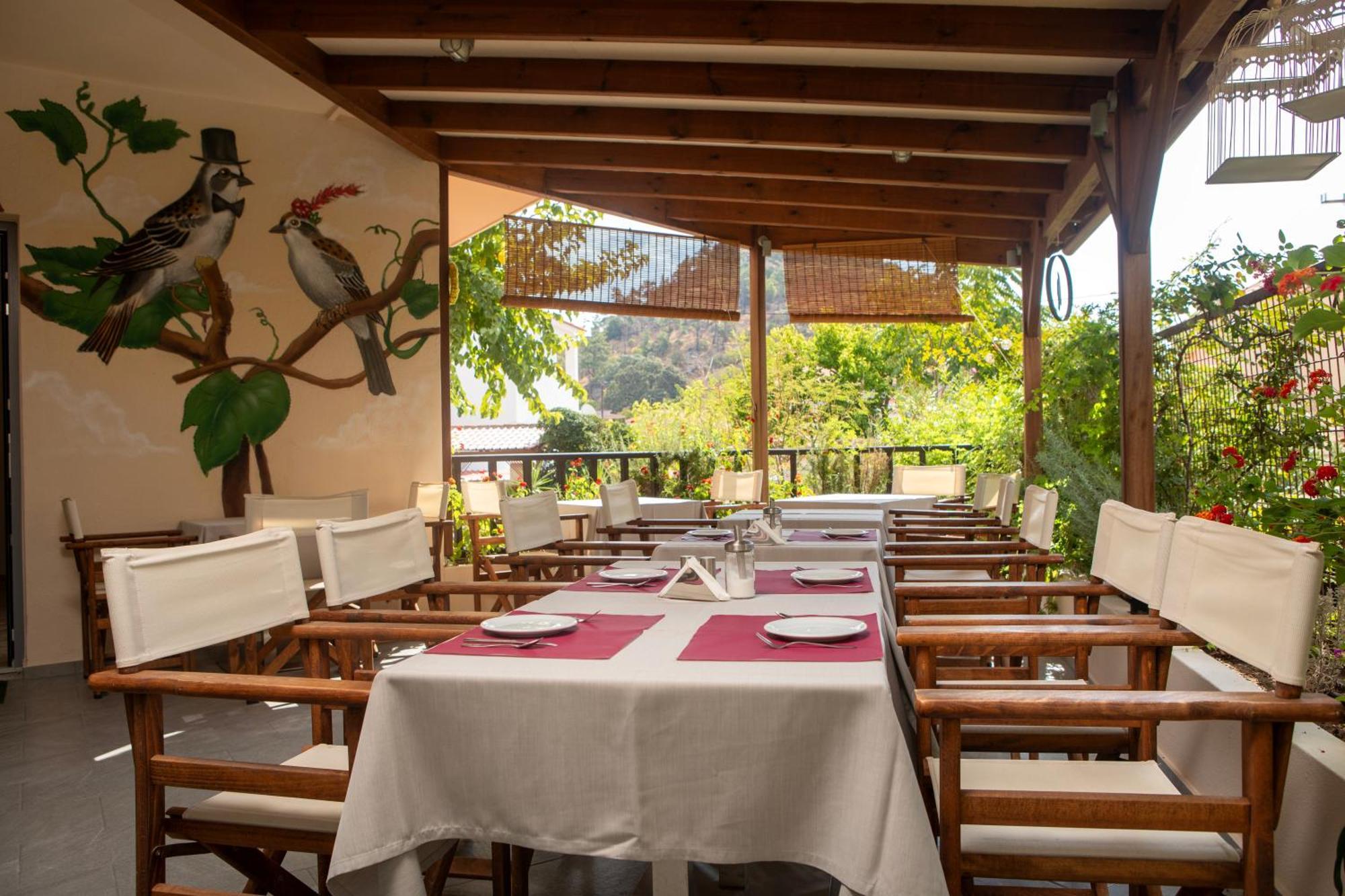 Galini Hotel Skala Eresou Luaran gambar