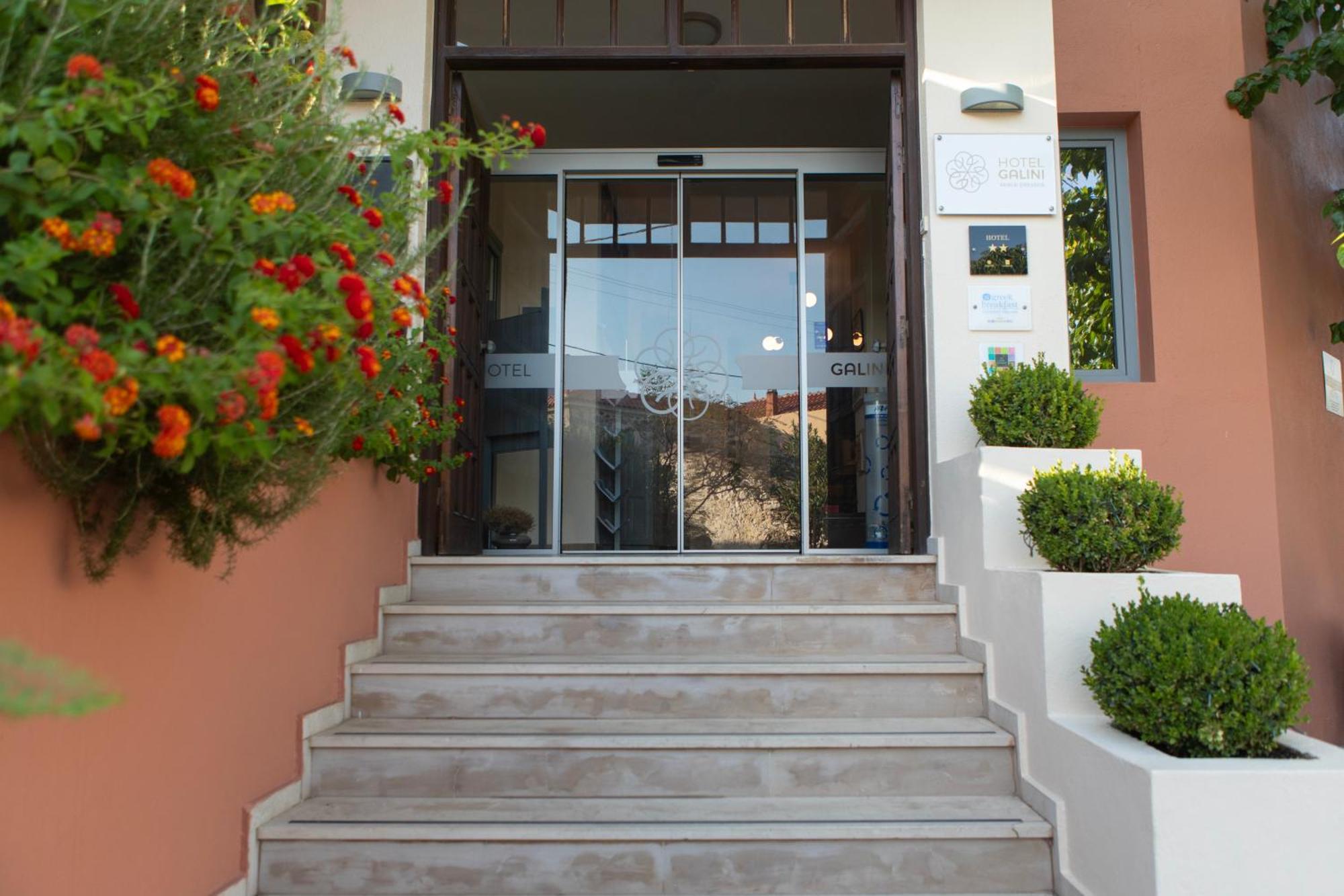 Galini Hotel Skala Eresou Luaran gambar