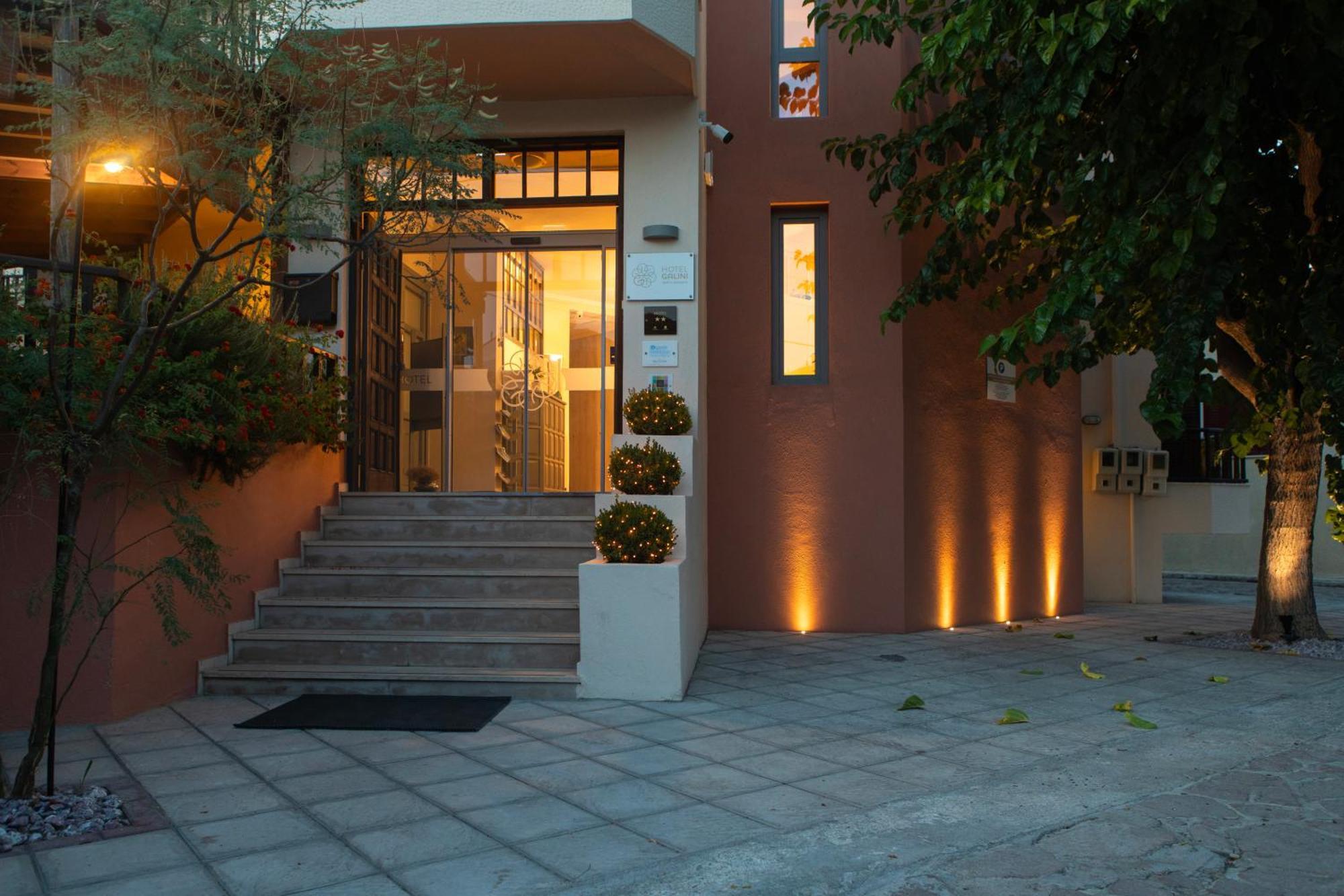 Galini Hotel Skala Eresou Luaran gambar