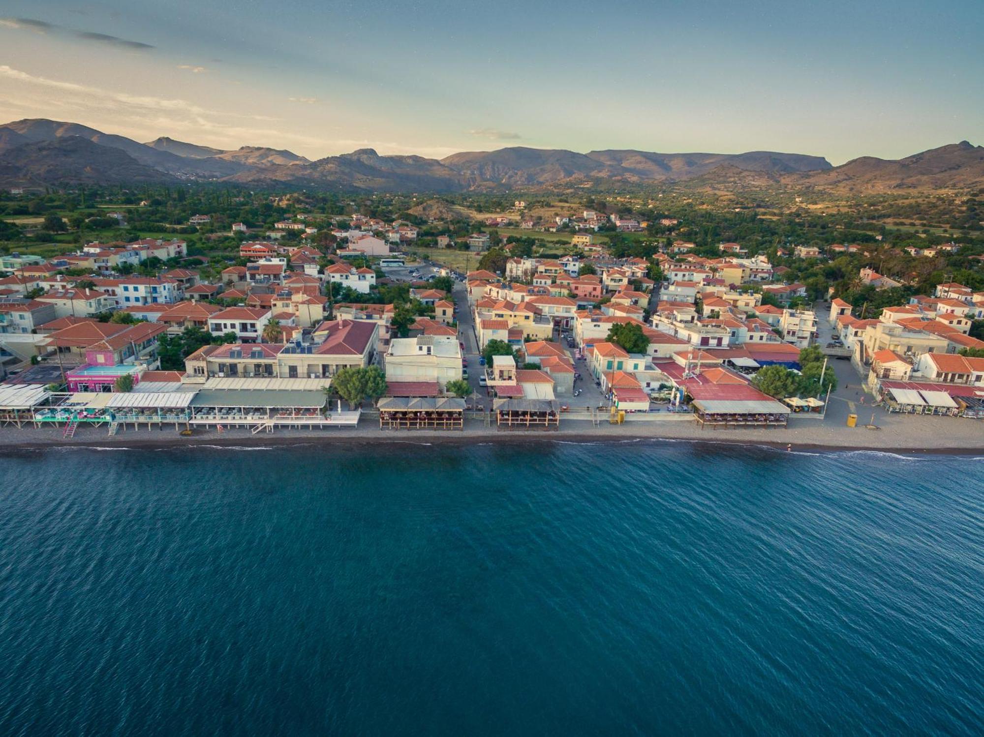 Galini Hotel Skala Eresou Luaran gambar
