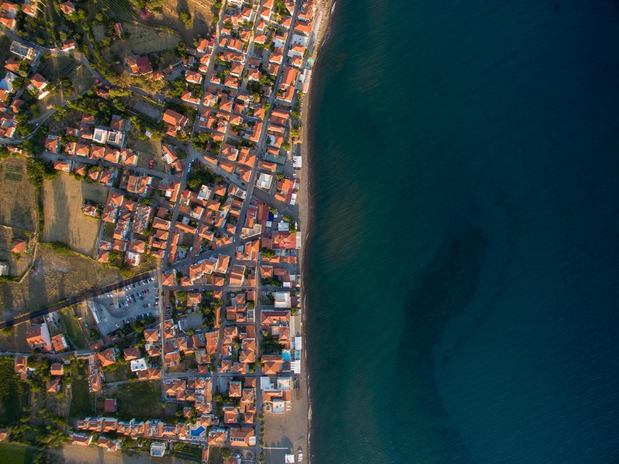 Galini Hotel Skala Eresou Luaran gambar
