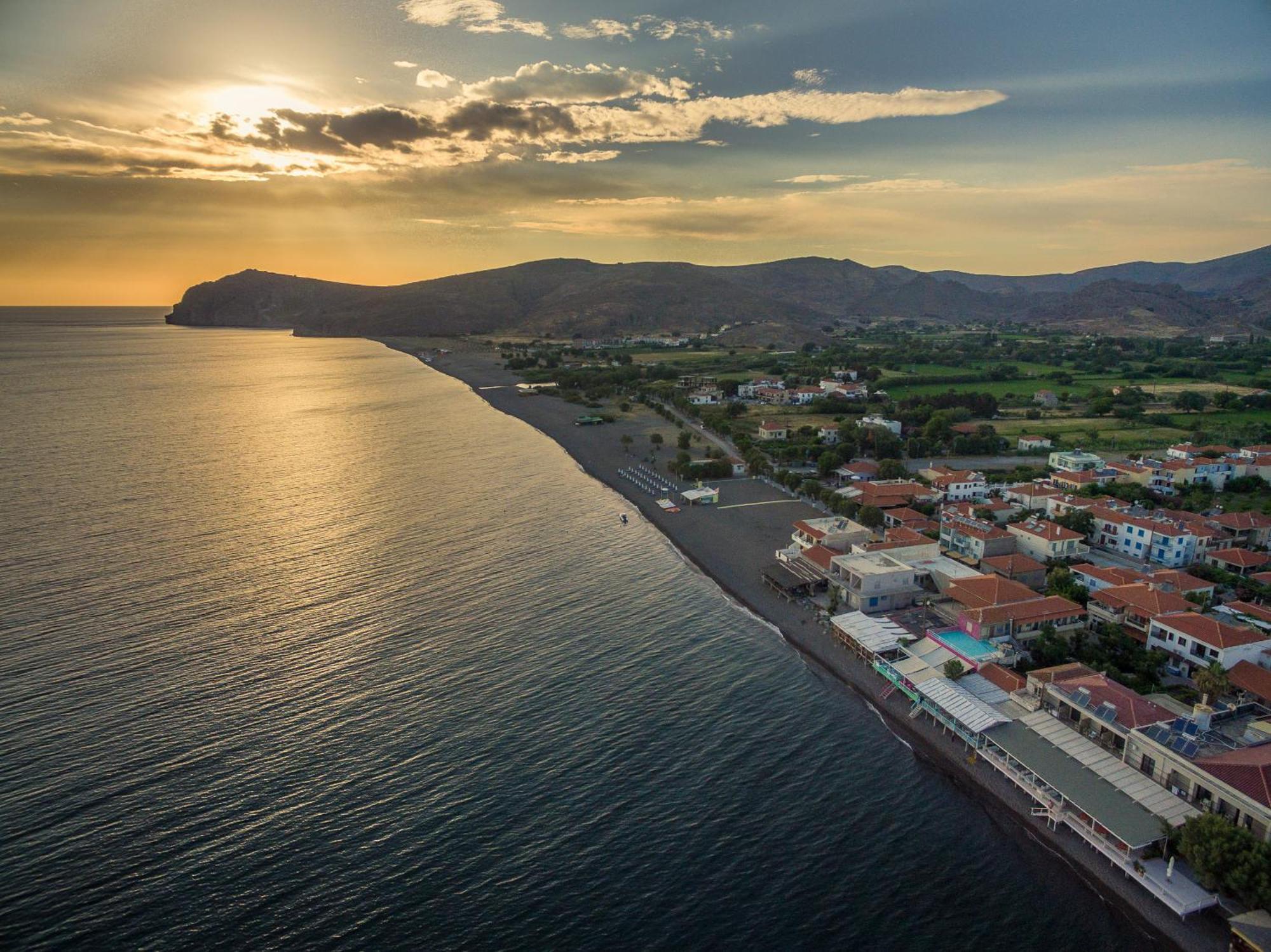 Galini Hotel Skala Eresou Luaran gambar