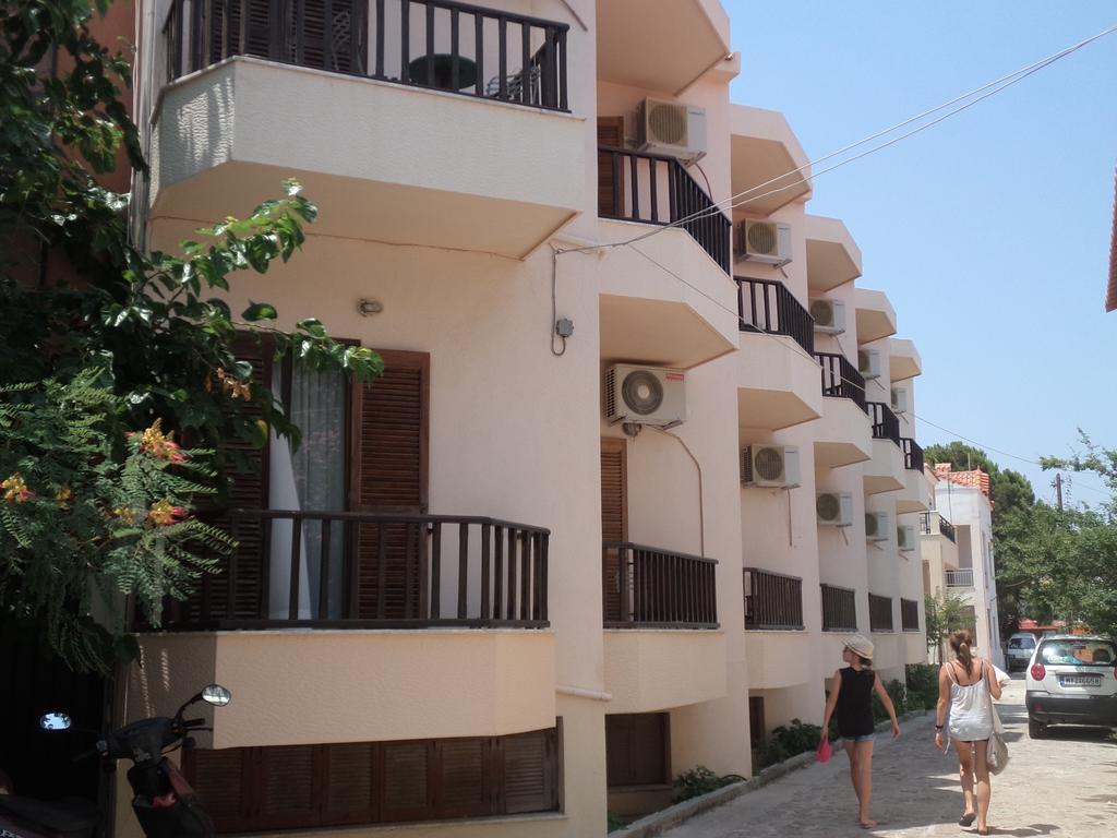 Galini Hotel Skala Eresou Luaran gambar